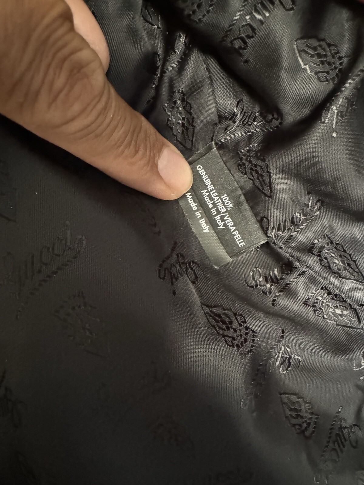 Gucci Python Cropped Leather Jacket - image 9