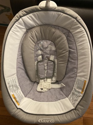 graco sense2soothe baby swing with cry detection technology in sailor