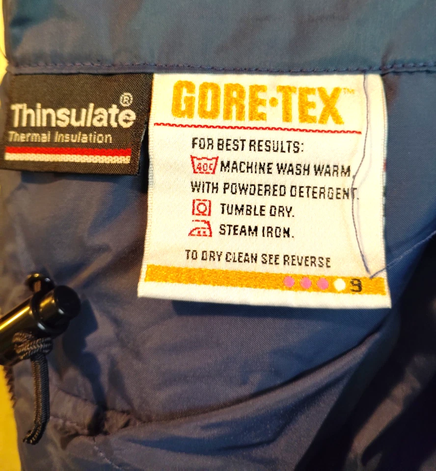 Vintage L.L.Bean Maine Wardens Parka Goretex Tan Khaki Jacket Men's Size M - Image 3 of 4