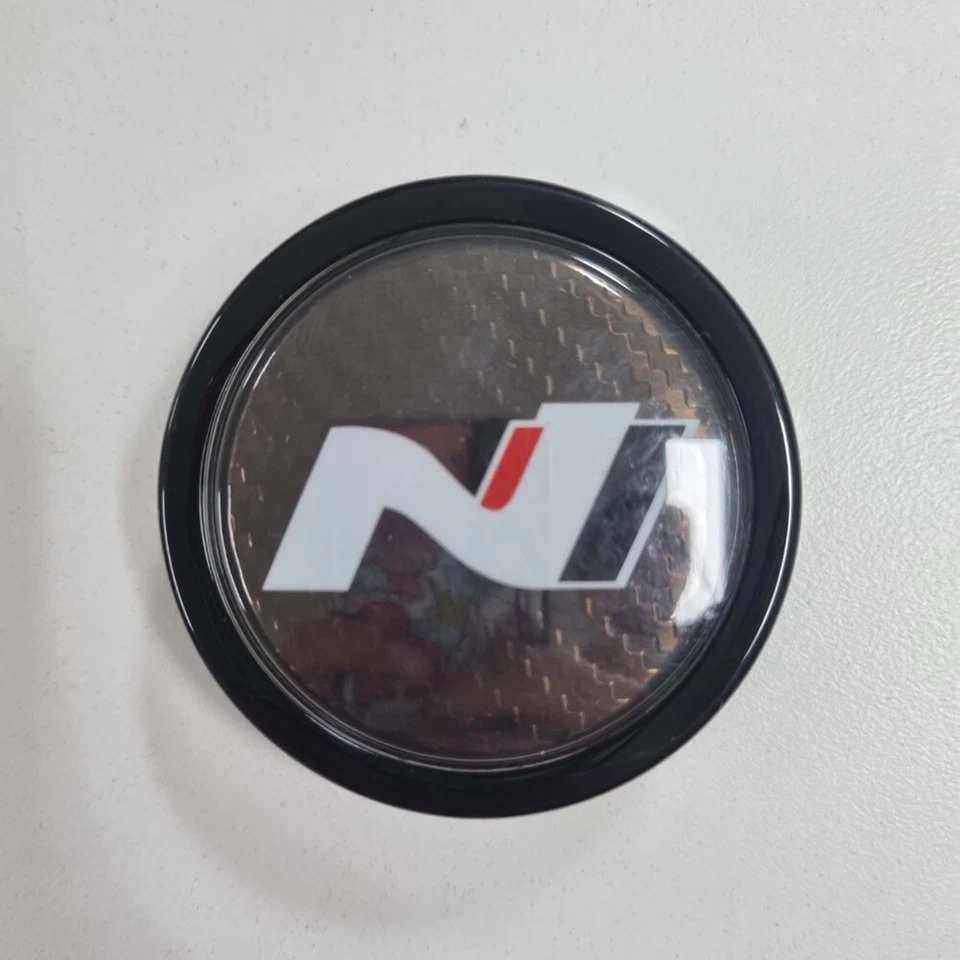 Juego de 4 tapas de rueda flotantes giratorias OEM AA529AP100 para Hyundai Veloster N Line Foto 3 de 4