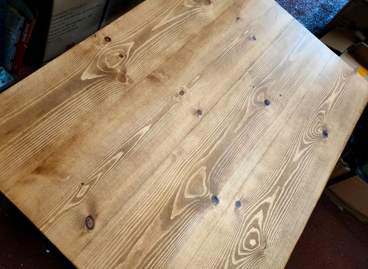 Solid wood 2024 plank table tops