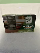 BALL Elite “Squat” Mason Canning Half-Pint Jars - 4-pack NIP