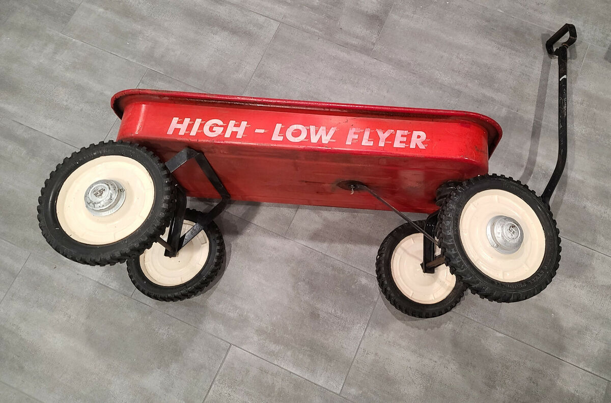 Rare Vintage Radio High Low Flyer Full Size Wagon Model 95 Rare Vintage Radio High Low Flyer Full Size Wagon Model 95