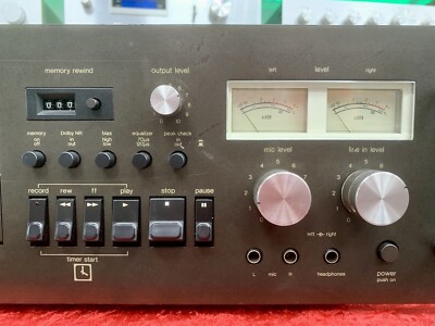 TECHNICS RS-678U Rare Stereo Cassette Deck 2 Motors Vintage 1977