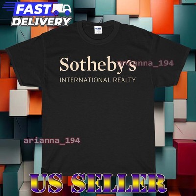 NEW SHIRT SOTHEBY'S INTERNATIONAL REALTY LOGO T-SHIRT FUNNY USA SIZE S TO 5XL