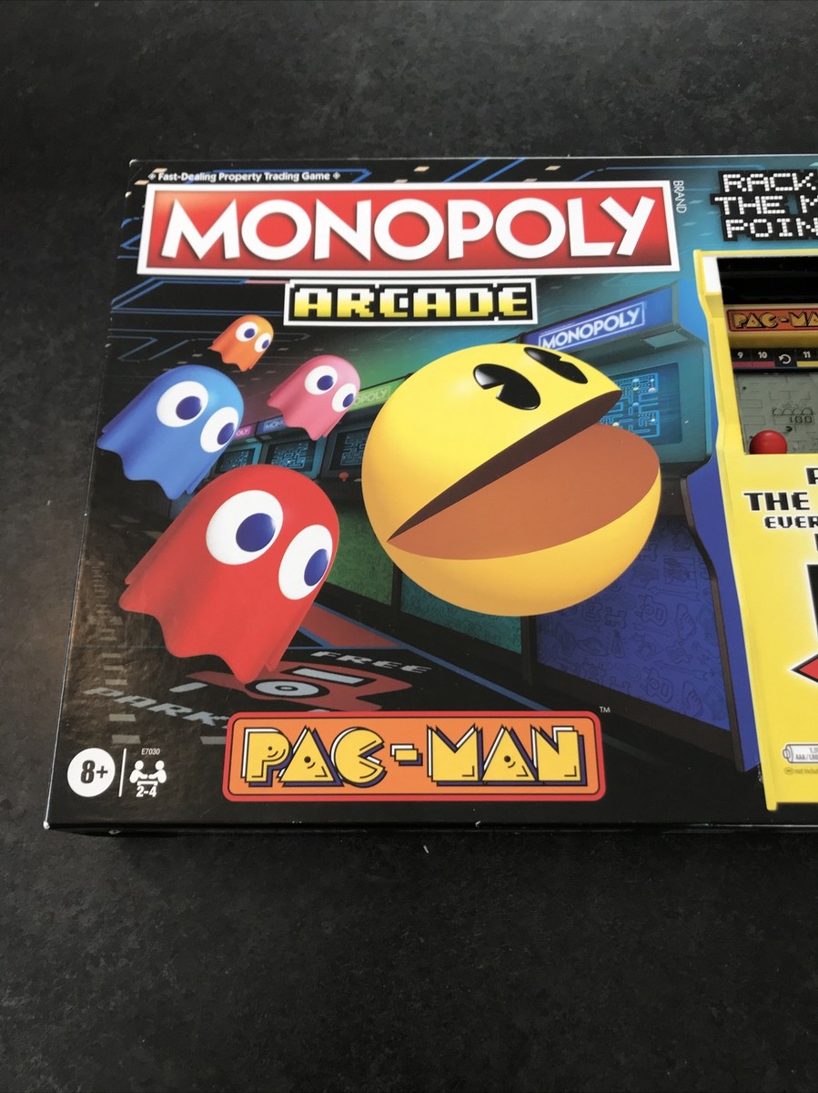 Hasbro (E7030) Monopoly Arcade Pac-Man Board Game for Kids and