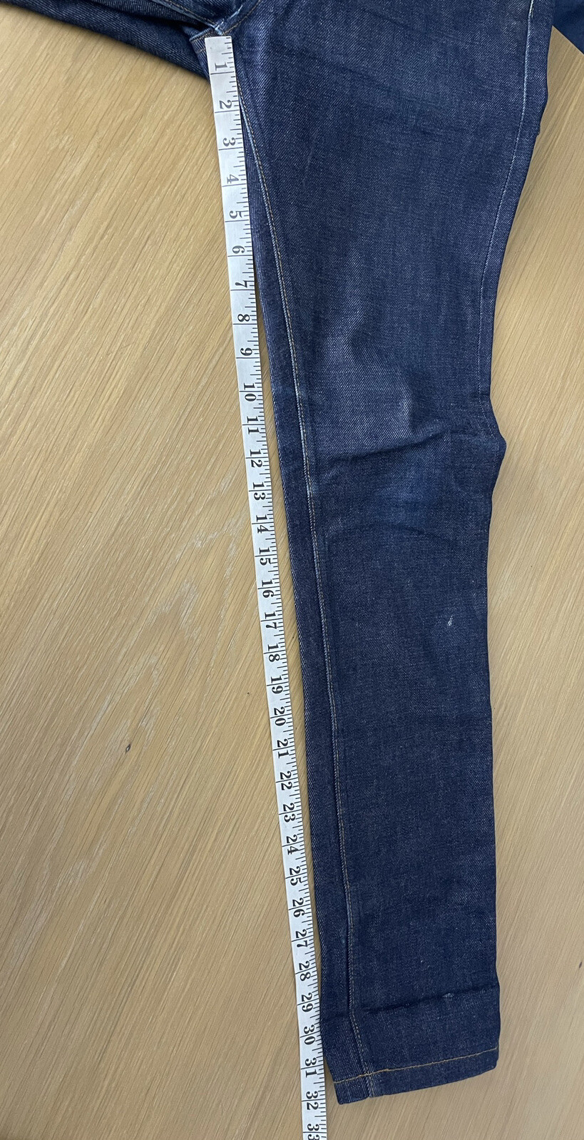 APC 29x32 Petit New Standard Selvedge Jeans Butler Blue 30 Cure Slim