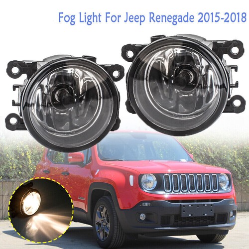 Coppia fendinebbia fari guida per Jeep Renegade 2015 2016 2017 2018 con lampadine H11 - Foto 3 di 10