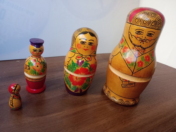 Matrioska fabricada en URSS