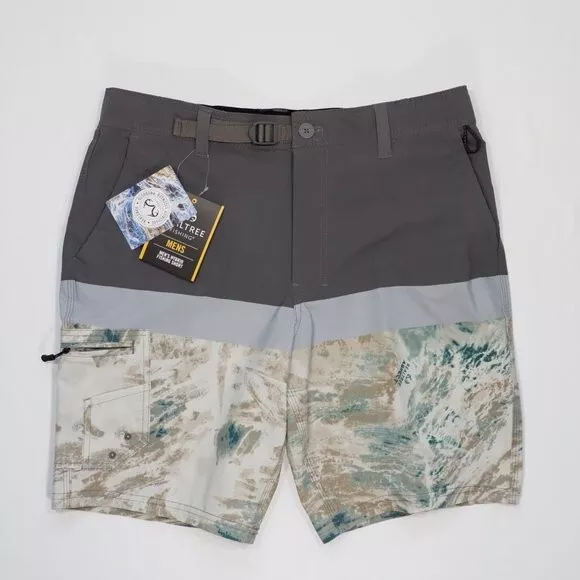 Realtree Men's Performance Hybrid Fishing Shorts size 32/34