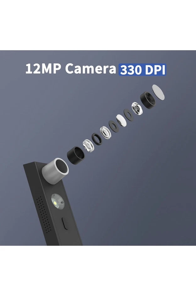 CZUR Lens 1200 Pro - Portable Document Scanner 12 Mega Pixels, 300DPI, OCR, NEW - Image 2 of 4