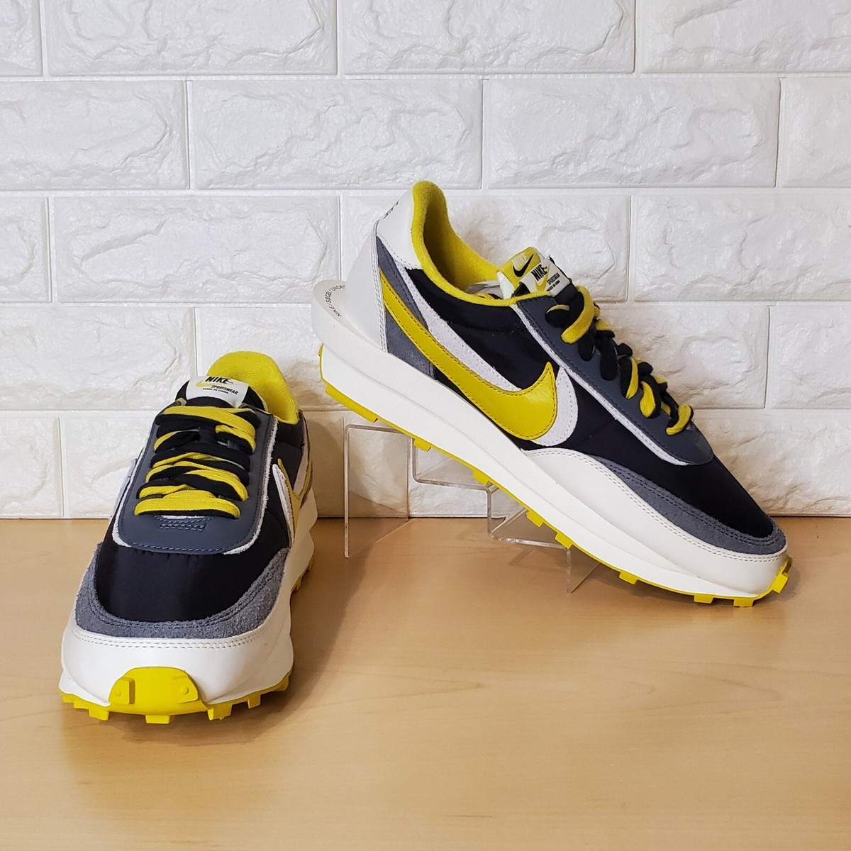 Size 12.5 - sacai x Undercover x Nike LDWaffle Bright Citron for