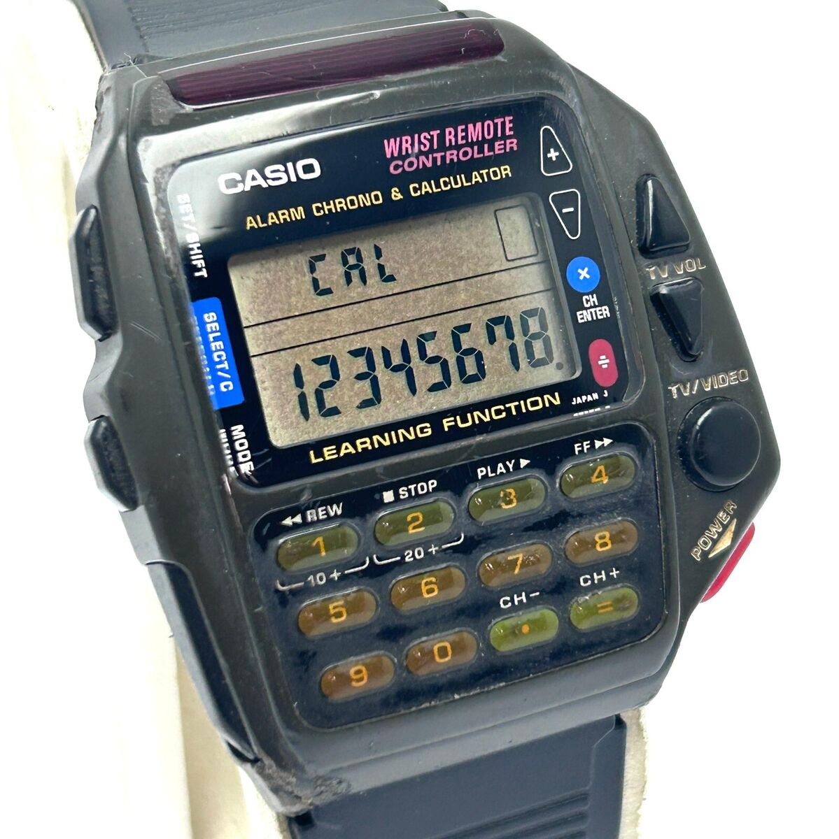 Vtg Casio Cmd-40 1174 TV Remote Controller Calculator Watch Vtg Casio Cmd-40 1174 TV Remote Controller Calculator Watch