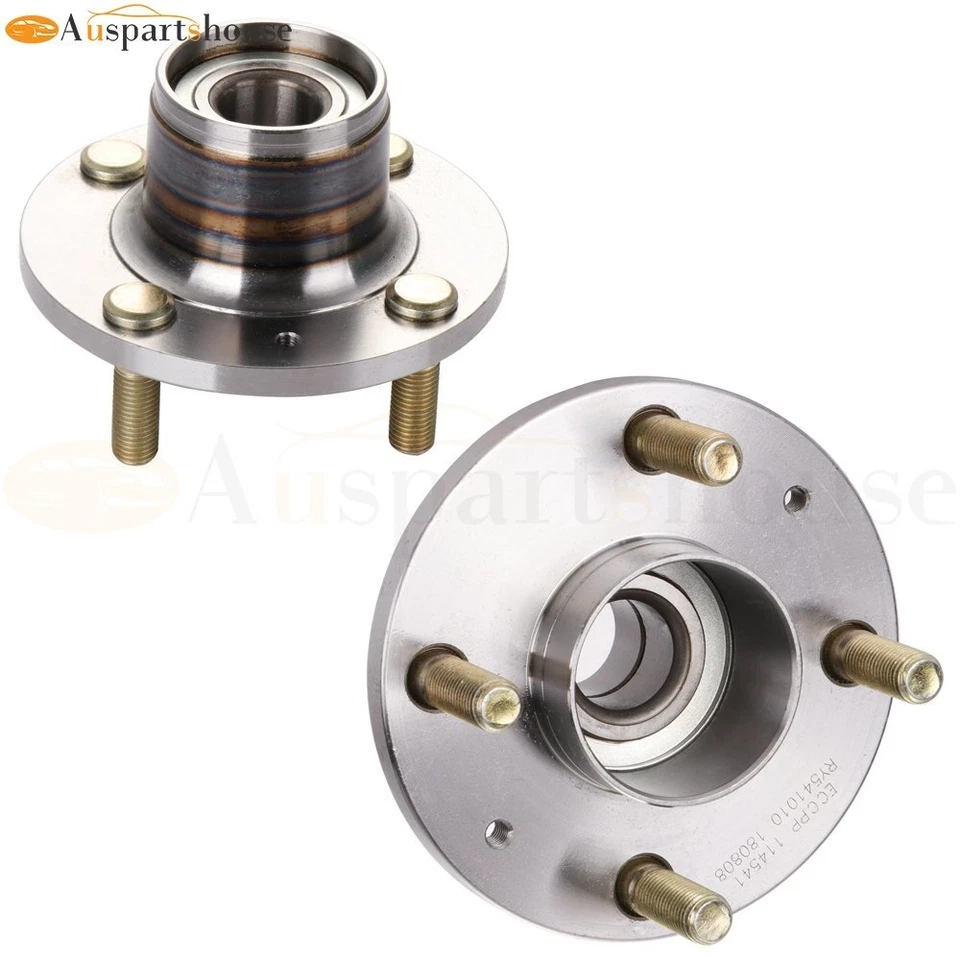 Conjunto de buje y cojinete de rueda de par trasero para Chevrolet Aveo Pontiac G3 Wave 4 tacos Foto 3 de 4