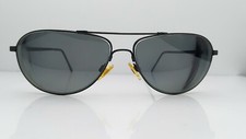 Vintage Marchon ACE Black Metal Pilot Sunglasses FRAMES ONLY