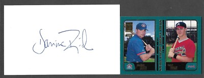 Dominic Rich ( IF Minors 2000-2005 ) TOR STL SIGNED AUTOGRAPH AUTO 3x5 ...