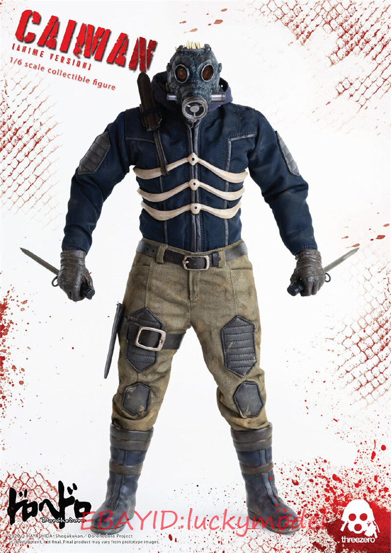 Threezero 3Z0140 1/6 Dorohedoro Cayman Action Figure In Stock NEW