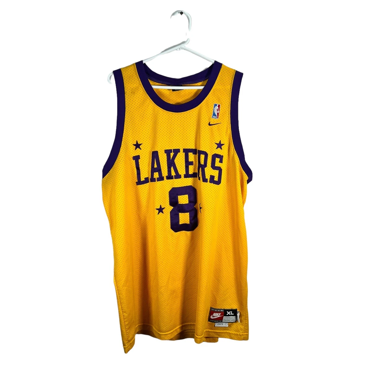 Nike Team Sports NBA LA Lakers Kobe Bryant #8 Sewn Jersey ‘LA ’ Men SZ XL  +2