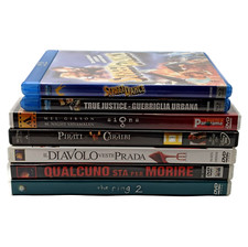 Dvd 7 lotto film stock lotti vari usati usato pirati dei caraibi blu ray