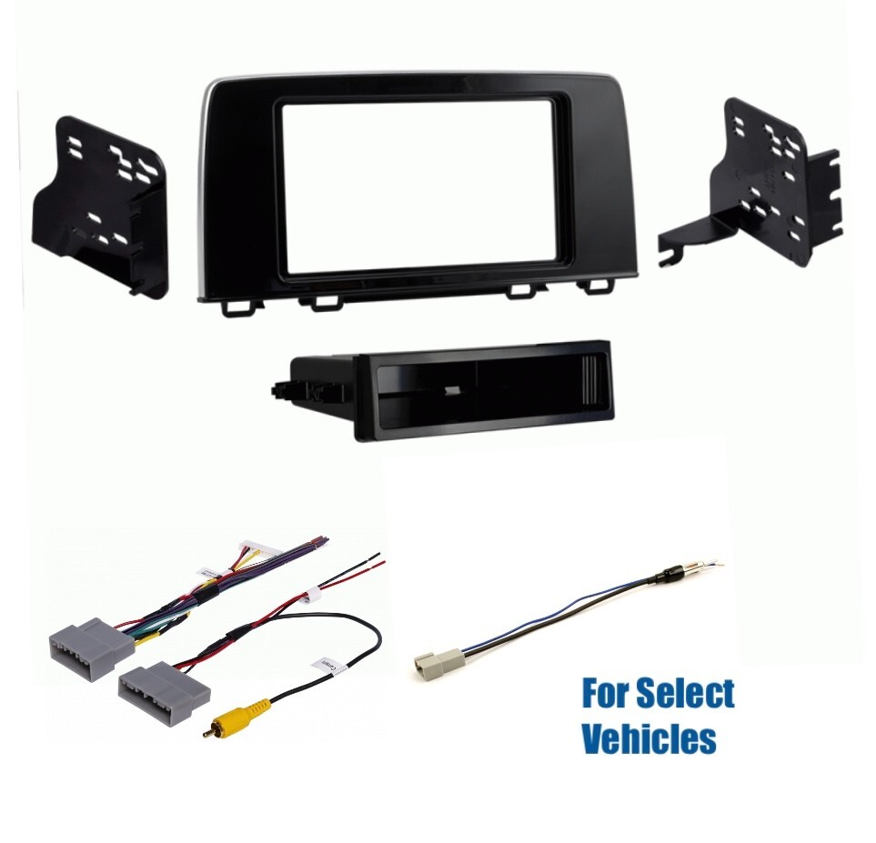 1 Din Car Stereo Radio Install Dash Kit Wire Harness for 20172020 Honda CRV LX eBay