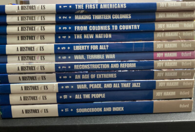 A History Of U.S. By Joy Hakim (2nd Edition) SET BOOKS 1-11
