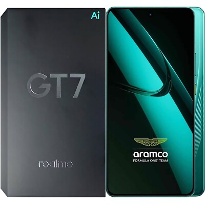 Realme GT 7 5G Aston Martin Green 512GB + 16GB Dual-SIM Unlocked