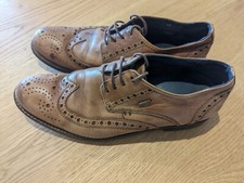 Josef Siebel Quality Leather Tan Brown Brogues - UK Size 8