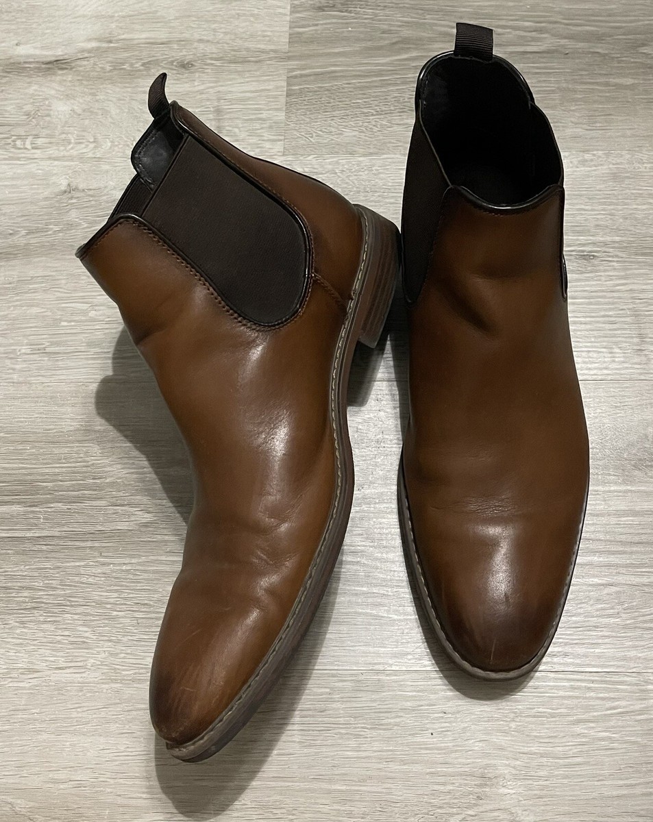 NORDSTROM cognac leather boot men’s Men main image 2
