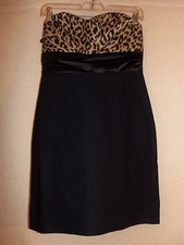A'GACI Black Strapless Evening Dress w/Sweetheart Neckline - Junior Size L