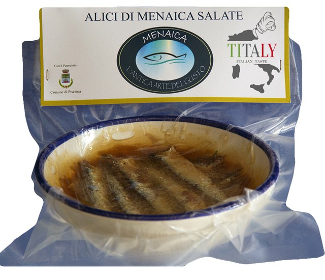 ALICI DI MENAICA SOTTO SALE 250gr Laboratorio artigianale Menaica
