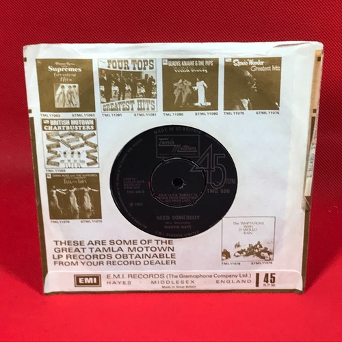 MARVIN GAYE I Heard It Through The Grapevine 1968 UK 7" vinyl single 45 record - Picture 2 of 5