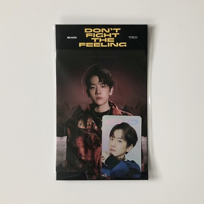EXO Hologram Photocard SET DON'T FIGHT THE FEELING BAEKHYUN Version SEALED
