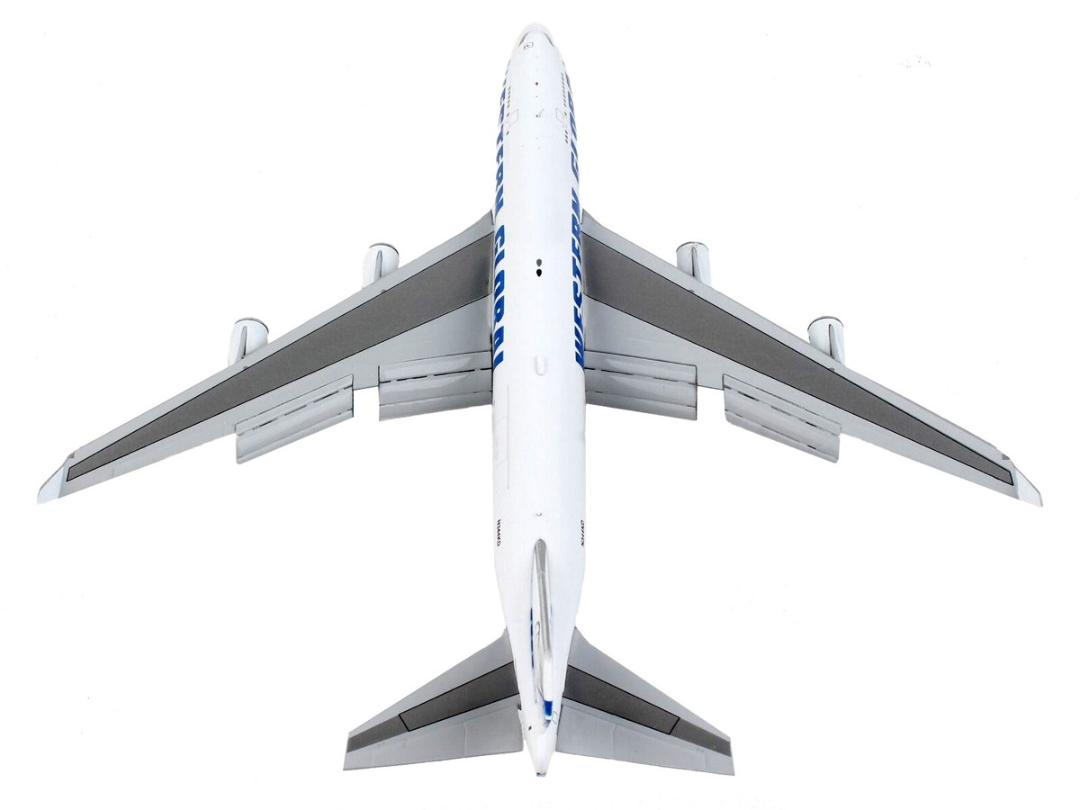 Geminijets 1/400 WESTERN GLOBAL 747−400F 1:400 GeminiJets WESTERN GLOBAL BOEING 747-400F Aircraft