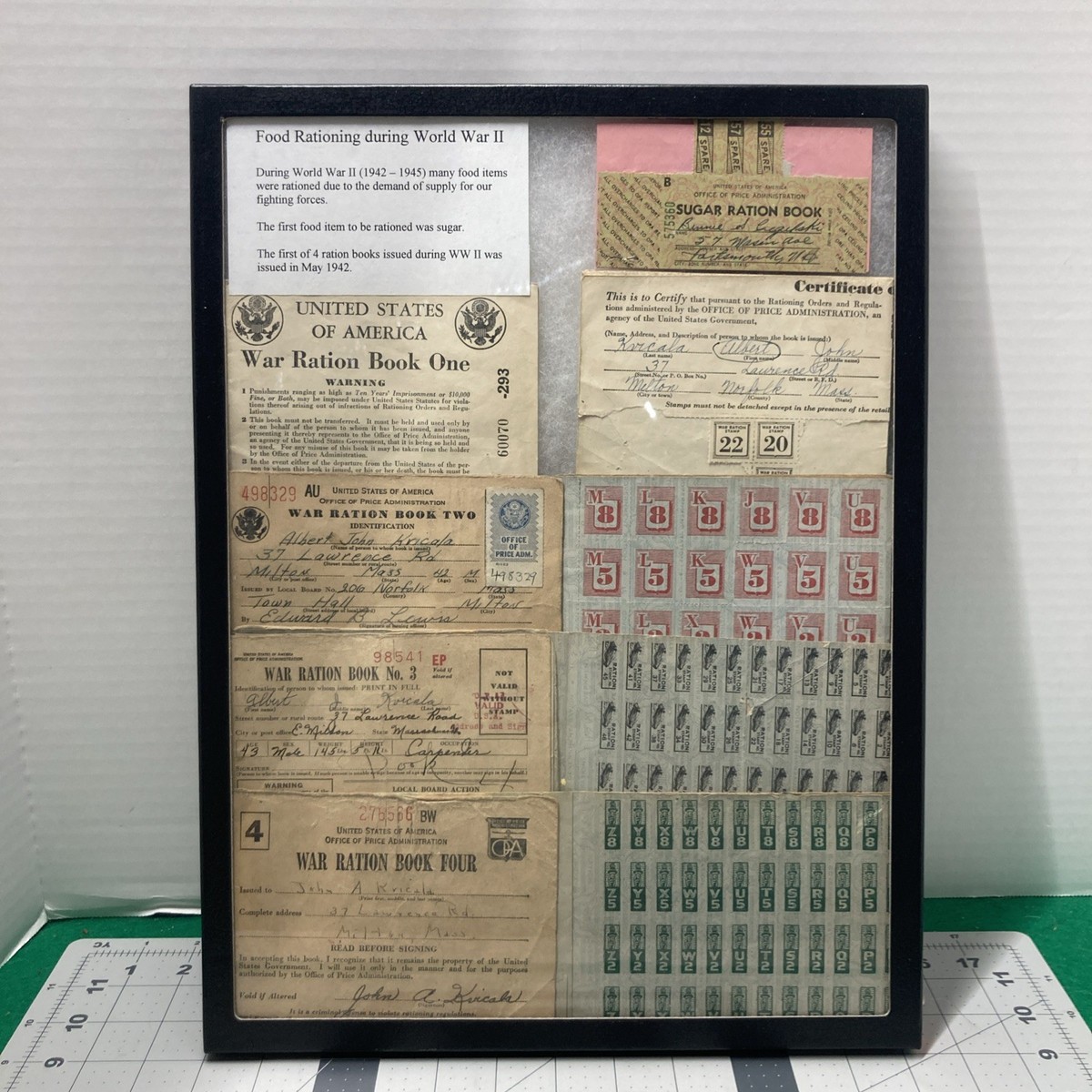 Ww2 War Ration Stamps