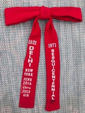 Red Clip on Bow tie Delhi NY
