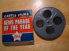 Castle Films - News Parade of the Year 1944 - 16mm B W Print. WW 2