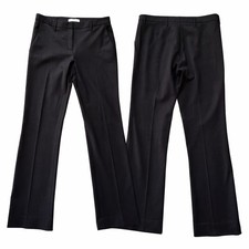 Prada Women’s Trousers Dark Brown Size 40 Virgin Wool