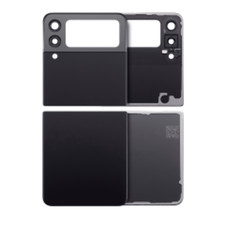 Top  Bottom Back Cover Glass With Camera Lens For Samsung Galaxy Z Flip 3 5