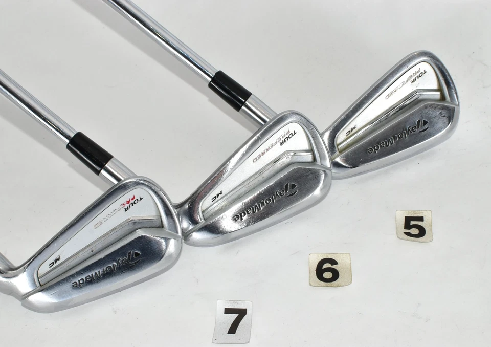Taylormade Tour Preferred MC 6p 5-6-7-8-9-Pw RH Golf Club Iron Set DG S400 Stiff - Image 4 of 4