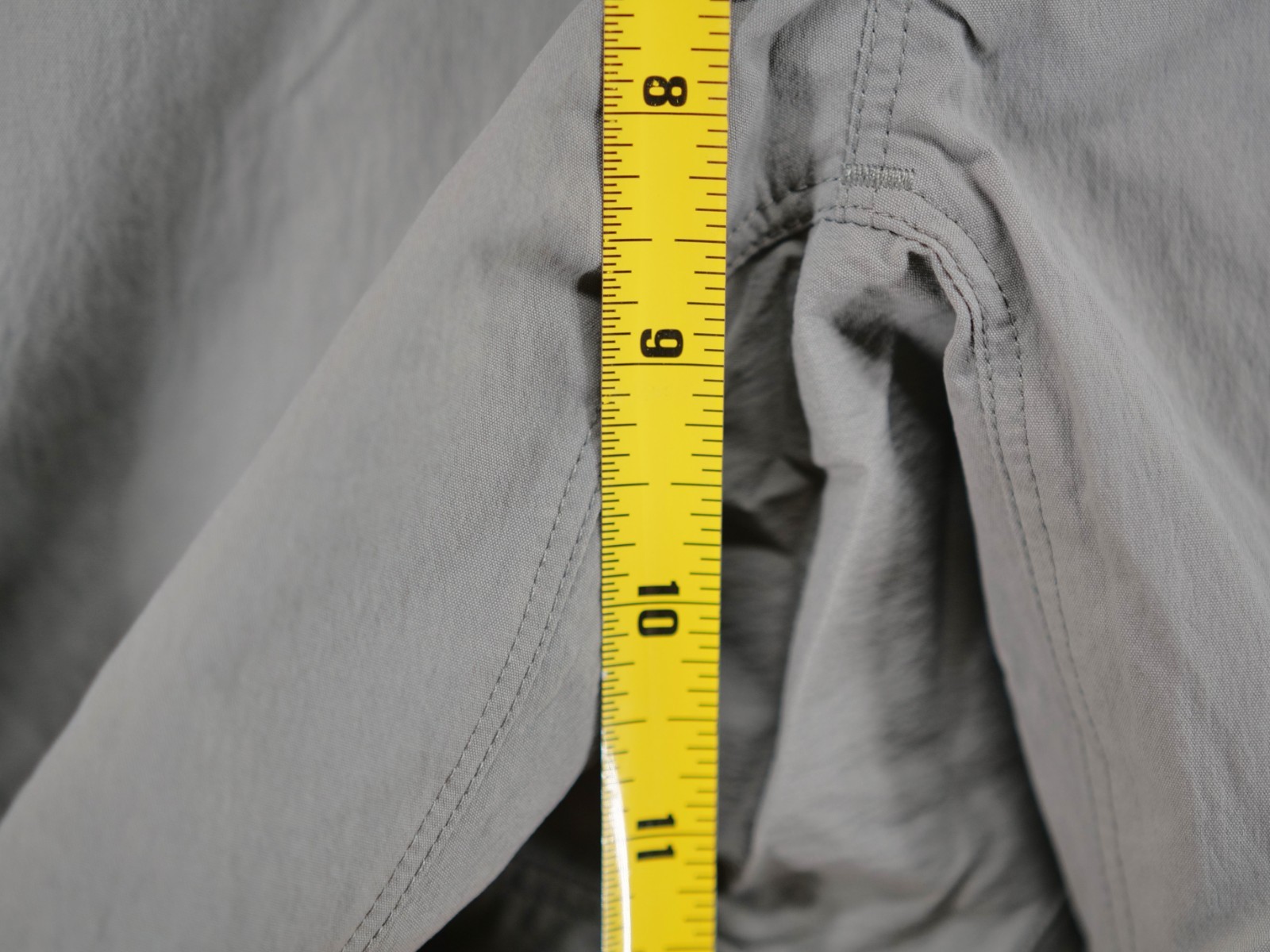 Arc’teryx Lefroy Short Men hiking Gray belt shorts quick dry lightweight 32 thumbnail 6