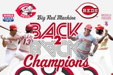 Big Red Machine 4x6 Photo Cincinnati Reds- Back to Back World Series 1975-1976