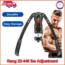 EAST MOUNT Twister Arm Exerciser - Adjustable 22-440lbs Hydraulic Power, Home