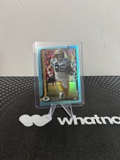 Tucker Kraft - 2025 Topps Chrome Football TRUE Teal Refractor /299 #108 Packers