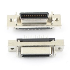 1pcs SCSI female 26 pin MDR CN type straight 180 degree DIP connector adapter k