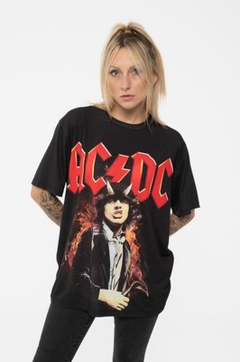 AC/DC Angus Highway To Hell Sublimation Print T Shirt