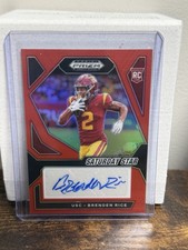 2024 Panini Prizm Draft Picks - Saturday Star Signatures Brenden Rice...