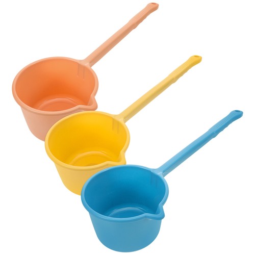 3 Pcs Water Dipper Ladle for Bath Baby Kitchen Ladles Household Spoons