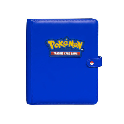 Premium Snap Binder for Pokemon, Blue
