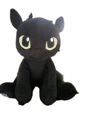 How to Train your Dragon Toothless Build a Bear Plush 12" Night Fury Red Tail