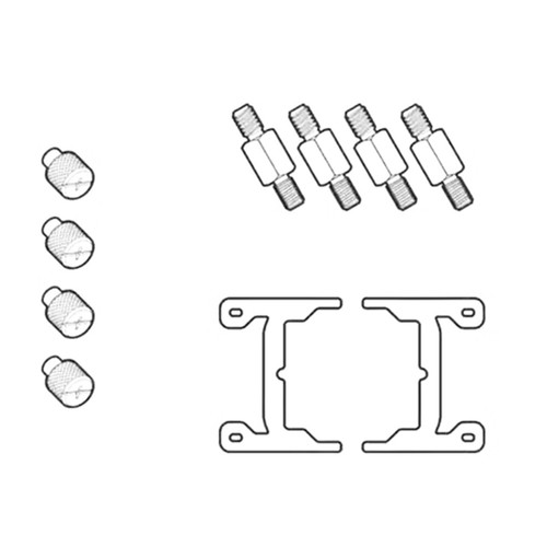 1 Set CPU Bracket Retention Holder Kits For Corsair iCUE Elite Capellix - Photo 7/11